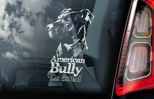 Adesivo auto bullo americano - ,