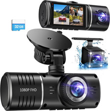 Dash Cam 3 Canali 1080P
