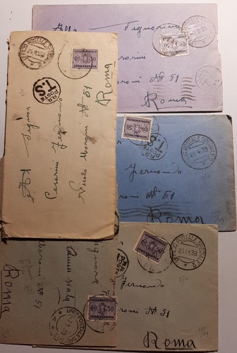 Lotto posta militare lettere - militare,