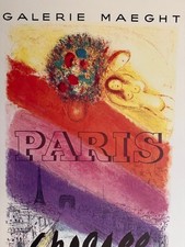 Chagall Hand Signed Chagall