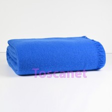 IKEA STOCKHOLM 2025 Throw 59x79" blu brillante 205.921.95, Merino/Lana, nuovo senza etichetta