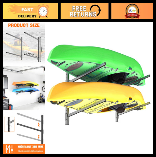 Scaffale porta kayak parete - kayak, da