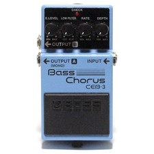 BOSS CEB-3 Bass Chorus (Etichetta Rosa) Made in Taiwan Pedale Effetto Basso