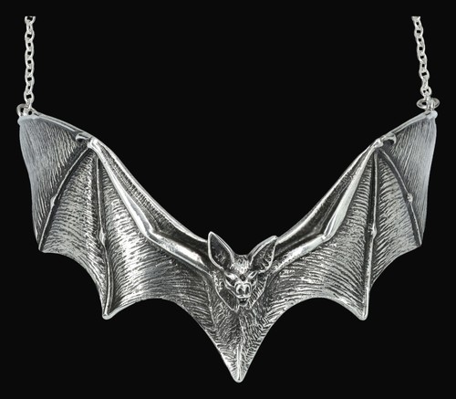 Gotico pipistrello collana - pipistrello,