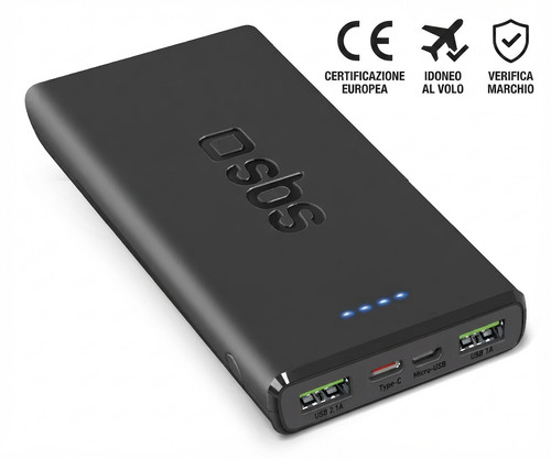 Sbs power bank 10000mah - sbs,