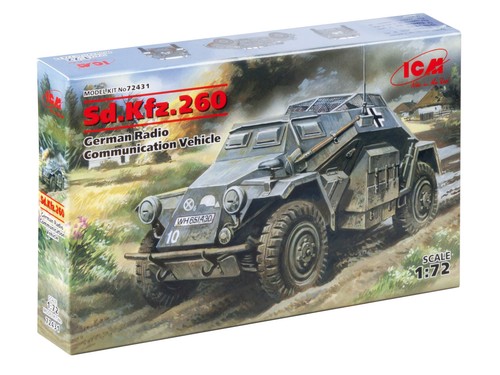 Icm 72431 kfz 260 - 72431,