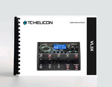 Manuale per TC Helicon VoiceLive 3 Extreme Processore Effetti Vocali e Chitarra