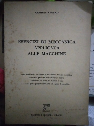 Verrico esercizi meccanica - esercizi,