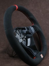 04-08 SEAT IBIZA CUPRA R VOLANTE personalizzato su misura fondo piatto Alcantara