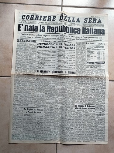 Corriere della sera giugno - corriere, 6