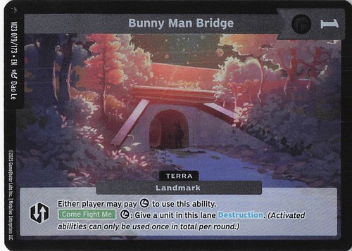 Bunny man bridge - bunny, mz3