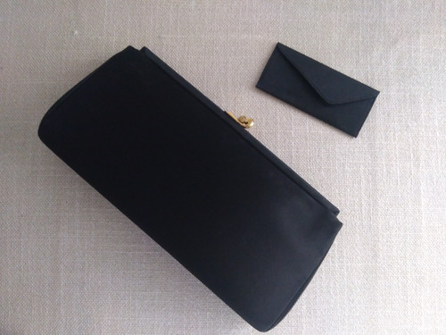 Pochette nera lucida - , con