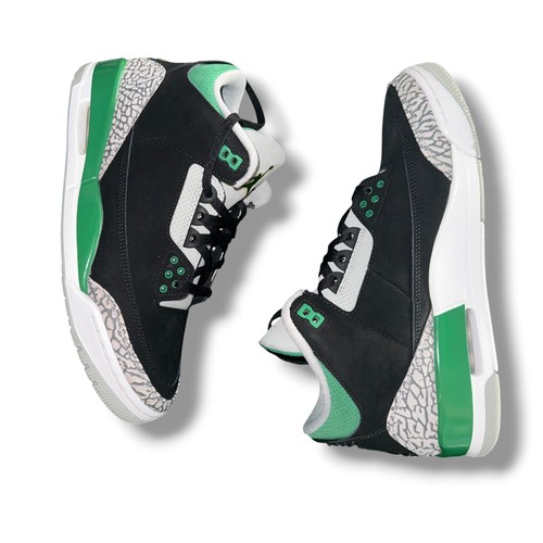 Jordan retrò nero verde - 3,