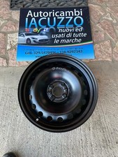 N 1° CERCHIO IN FERRO ORIGINALE DISCO 16 FIAT GRANDE PUNTO 