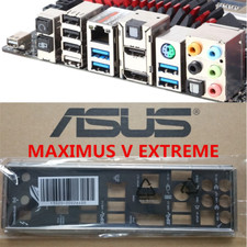 Staffa di miscelazione piastra posteriore I/O Shield Io originale 1 pezzo per Asus MAXIMUS V EXTREME