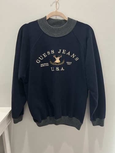 Felpa vintage guess jeans - vintage,