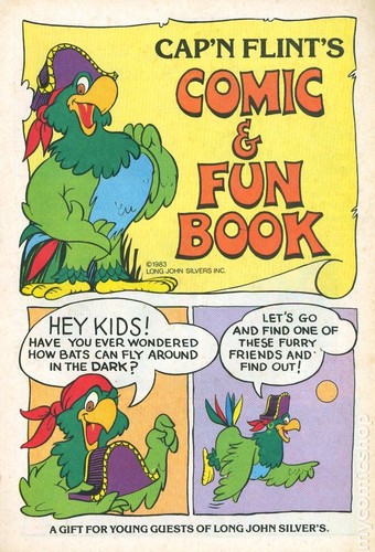 Cap flint comic fun - flint's, book