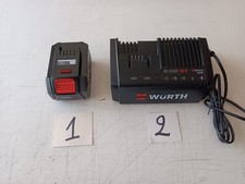 WURTH, UN ARTICOLO a SCELTA: BATTERIA 18v 4Ah oppure CARICABATTERIE  M-CUBE