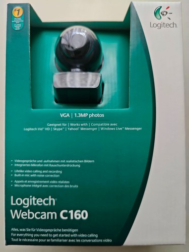Logitech c160 webcam con - c160,
