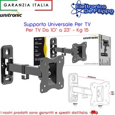 Staffa 2 Braccia Per TV Da 10"