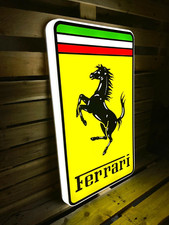 Insegna illuminata ferrari - insegna,