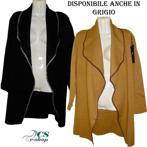 Cardigan cappotto donna maglia - donna,