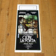 OLTRE LA PORTA locandina poster Cavani Mastroianni Eleonora Giorgi Berenger AO92