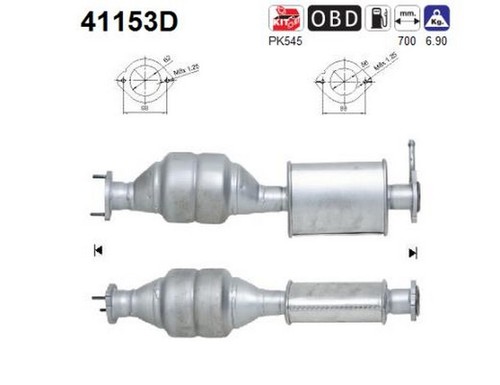 110 150 catalizzatore - kw,