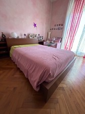 Struttura Letto alla Francese Bianco 140x200 una Piazza e Mezza Cameretta