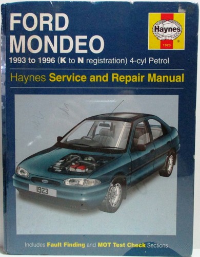 Haynes ford mondeo 1993 1996 - mondeo,