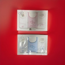 Bavette 3 pezzi neonato “Mio