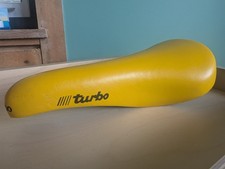 NOS, sella Selle Italia Turbo gialla 1987 in scatola