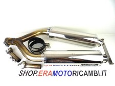 HAWK TERMINALI SCARICO SILENZIATORI MARMITTA SPORTIVI APRILIA SHIVER 750 2010