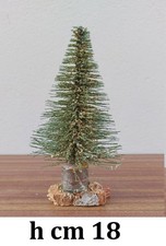 albero presepe pino con sughero cm 18 albero ambientazione per presepe