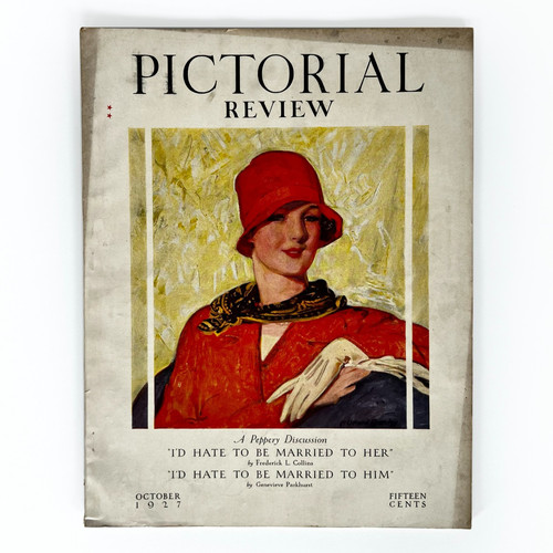 Vtg oct 1927 pictorial - vtg,