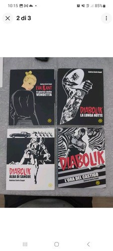 Diabolik libri comics andrea - 4,