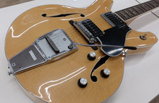 Yamaha SA-30 anni 70 naturale vintage Giappone semivuoto P90 tremolo Nippon Gakki