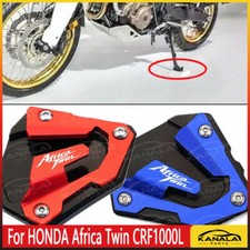 Per HONDA Africa Twin CRF1000L Cavalletto Piedino Laterale Estensione Piastra Pad NUOVO