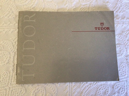 Libretto booklet tudor - tudor, codice