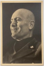 RSI IL CAPO DEL GOVERNO CARTOLINA UFFICIO PROPAGANDA FEDERAZIONE DI MILANO 1944