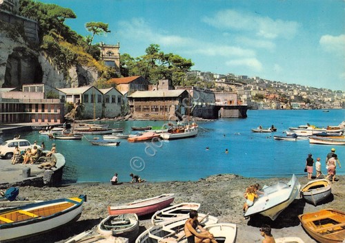 Cartolina napoli riva - cartolina,