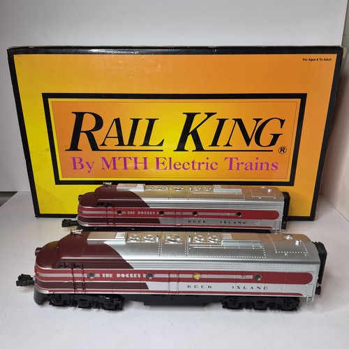 Mth rail king 2187 8 - rail, e-8