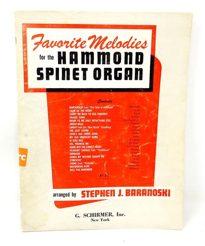 Hammond spinet organo libro - spinet,
