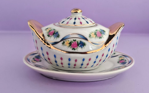 Zuppiera miniatura porcelain - zuppiera,
