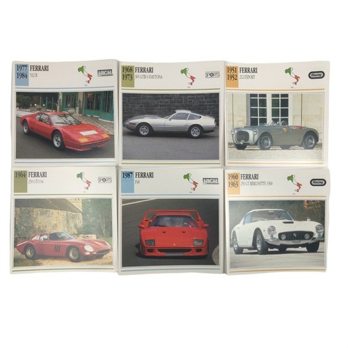 Lotto auto ferrari scheda - 6,