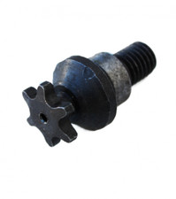 PIGNONE 6 DENTI  PER MINI QUAD  MINI MOTO DIRT POCKET CROSS 49CC 2 TEMPI