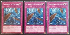 Playset 3X  : TORNADO DI POLVERE  Comune in Italiano Mazzo Deck (VG) YUGIOH