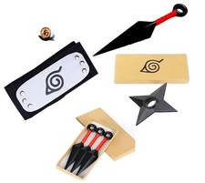 Set 7 pezzi cosplay 4 Kunai