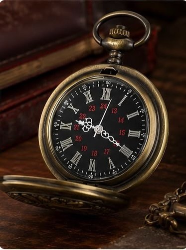 Orologio tasca stile - da,