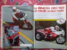 MOTOCICLISMO 1982 CON PROVA BIMOTA HB2 900 - MOTO D' EPOCA - 
